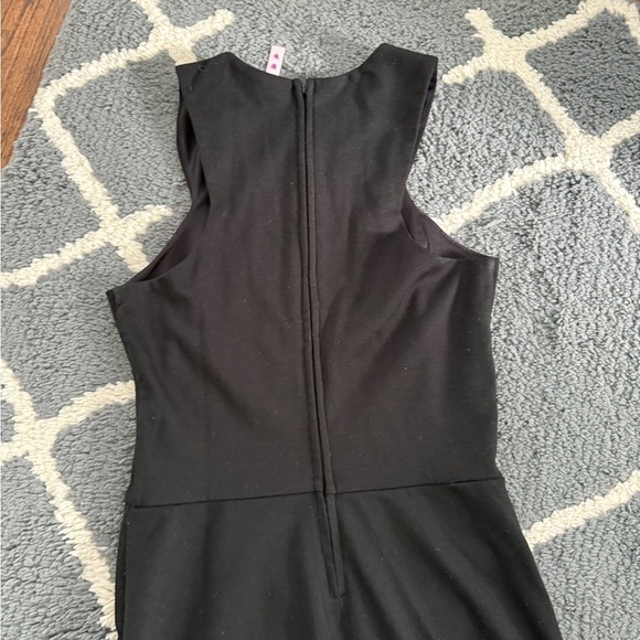 SHEIN Black Bodycon Dress Envelope Slit Bottom - Picture 5 of 6